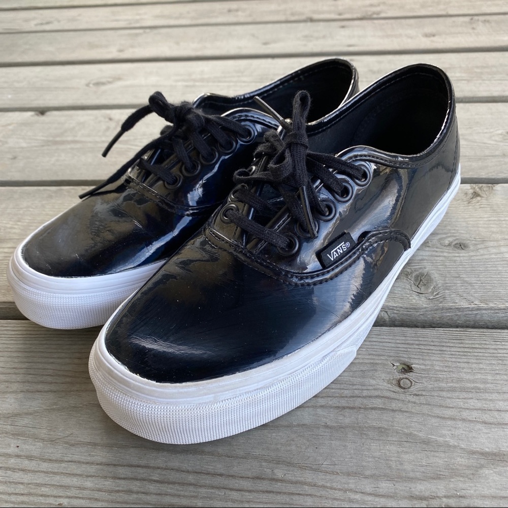Black Holographic Vans